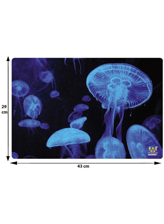 Webby Kids Illuminated Jellyfishes Jigsaw Puzzle, 252 Pieces - Image 4
