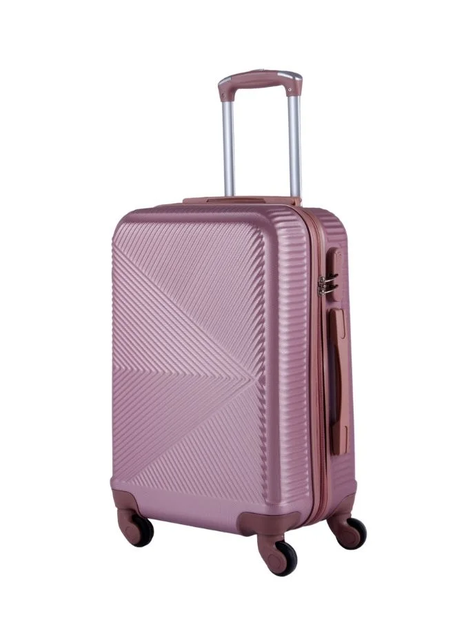 LIMRA Luggage Trolley Bags set of 5 Pcs Rosegold