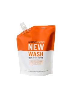 Hairstory Hairstory New Wash Deep, Clarifying Cleansing Cream for Oily & Fine Hair, Shampoo & Conditioner Alternative, Removes Buildup & Restores Scalp, 20oz 