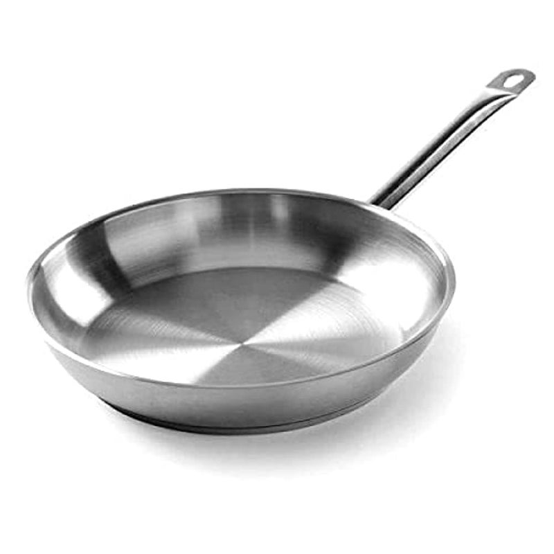 Younesteel Stainless Steel Fry Pan (26cm, 2725605258660, Silver)