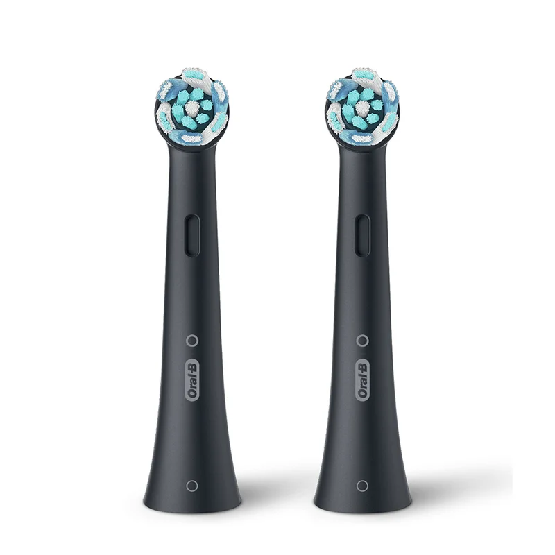 Oral-B Ultimate Clean iO rechargeable Toothbrush Refill brush Heads, Compatiable with all OralB iO handles,- Black iO RB CB-2