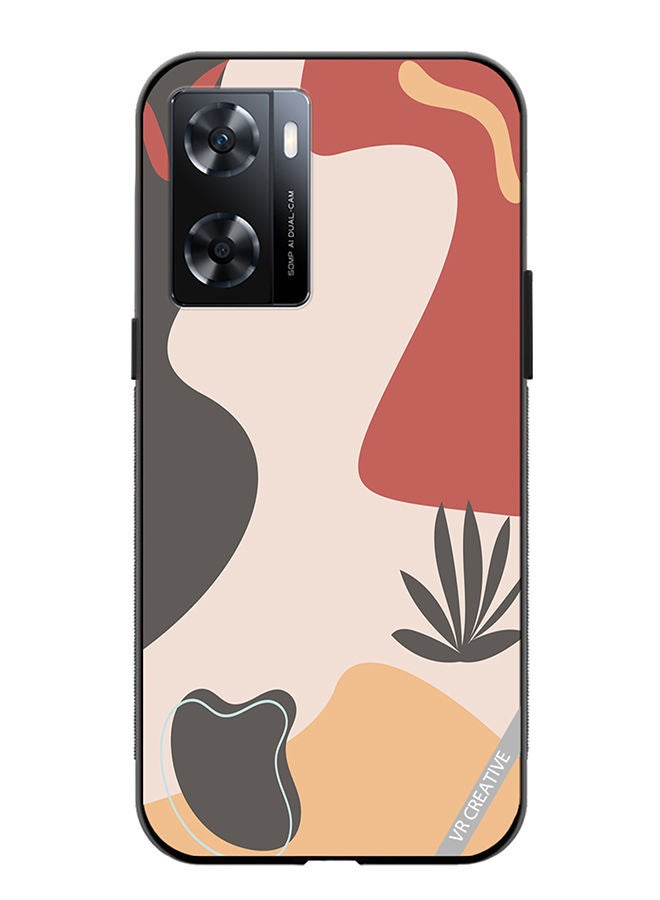 VR CREATIVE Protective Case Cover For OnePlus Nord N20 SE Printable Template With Abstract Geometric Shapes, Nature Aesthetic Texture, Design Multicolour - Image 1