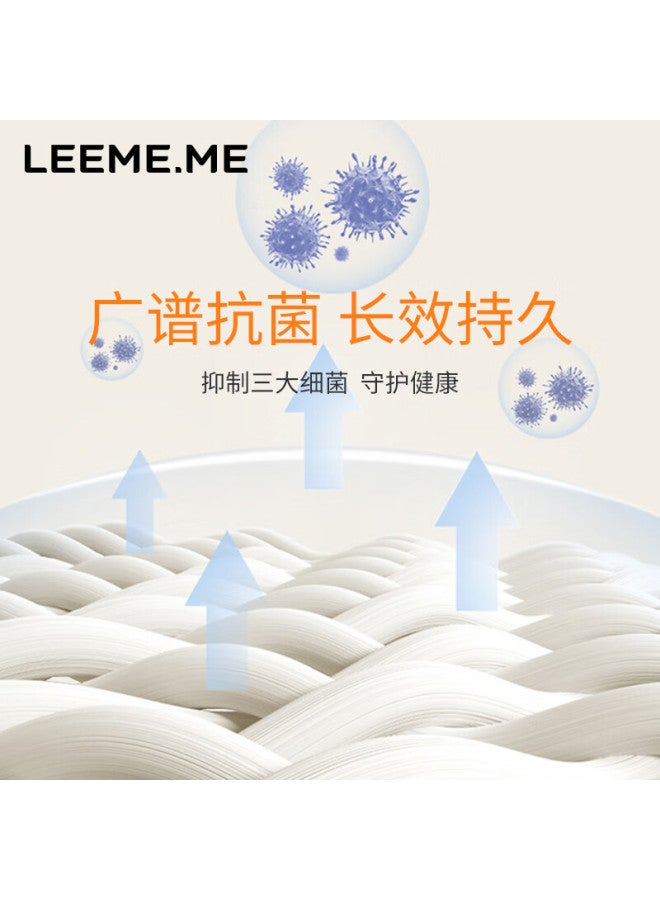 Leeme.me Li Mi جوارب رجالية، جوارب منتصف الساق مقاومة للروائح للربيع، جوارب طويلة شبكية قابلة للتنفس، 4 ألوان - Image 3