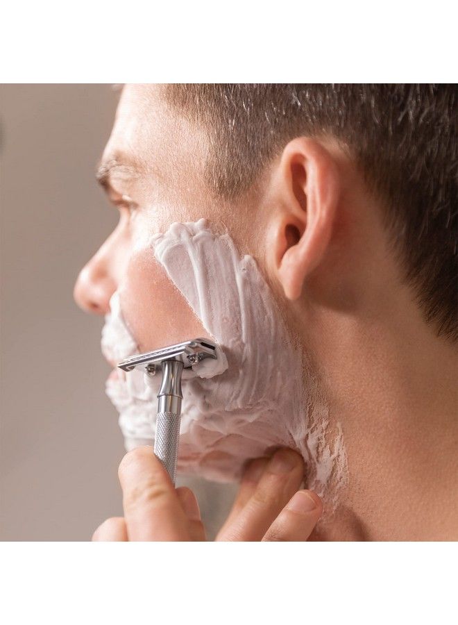 Bic ماكينة حلاقة آمنة ذات حدين من الكروم البلاتيني، شفرات مفردة للاستخدام مرة واحدة، عبوة من 10 قطع من الفولاذ المقاوم للصدأ - Image 4