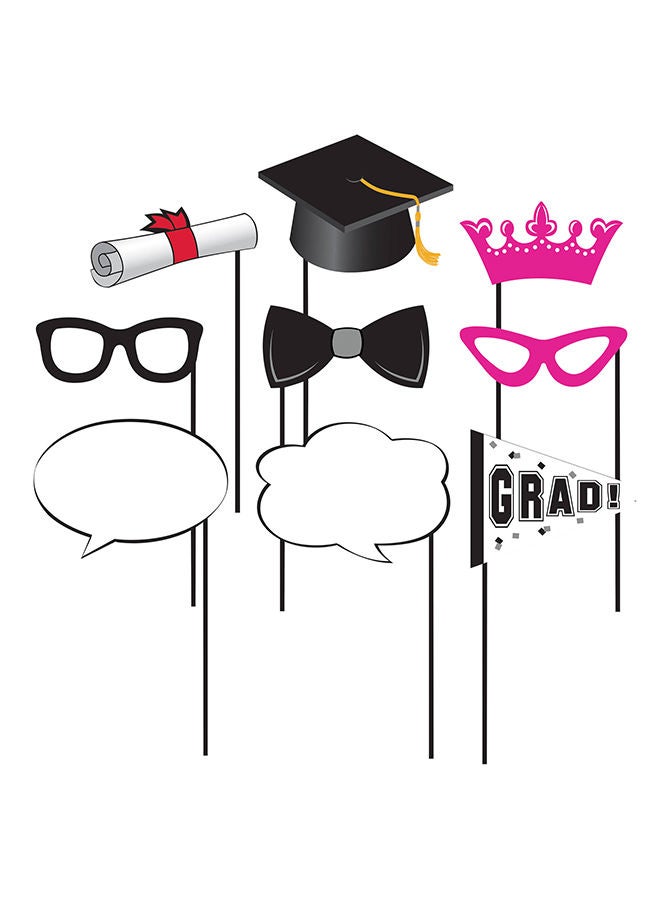 NIBEMINENT 10-Piece Graduation Photo Props - Image 1