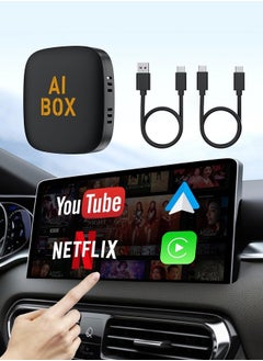 Wireless CarPlay Adaptor and Android Auto Wireless Adaptor - Magic Link CarPlay Ai Box-Support YouTube/TF Card/U Disk for Wired to Wireless CarPlay Dongle for OEM Wired CarPlay Cars Plug & Play - pzsku/ZA57B8CDC85808CA9551DZ/45/1741425745/c11391cb-abae-49c6-8c6f-6b290d7d2e0f