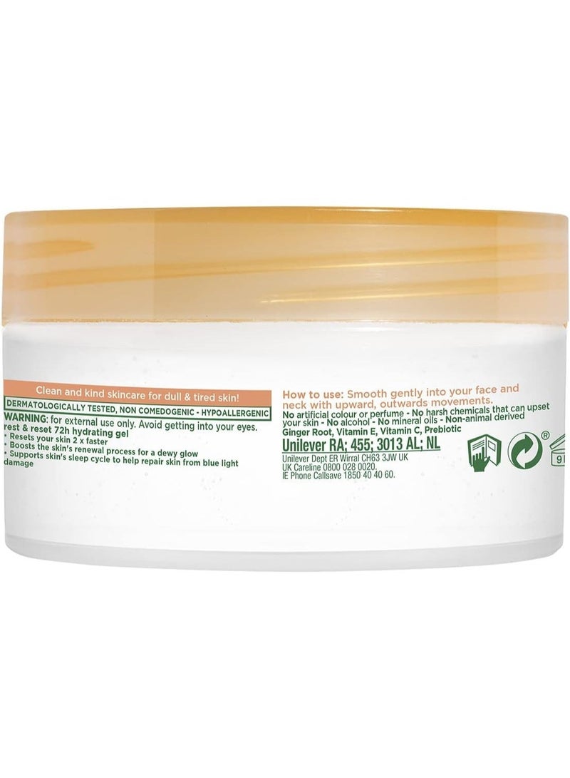 simple جل ترطيب بسيط Protect 'N' Glow Rest and Reset 72 ساعة خالي من القسوة ونباتي لتعزيز البشرة المتألقة 50 مل - Image 3
