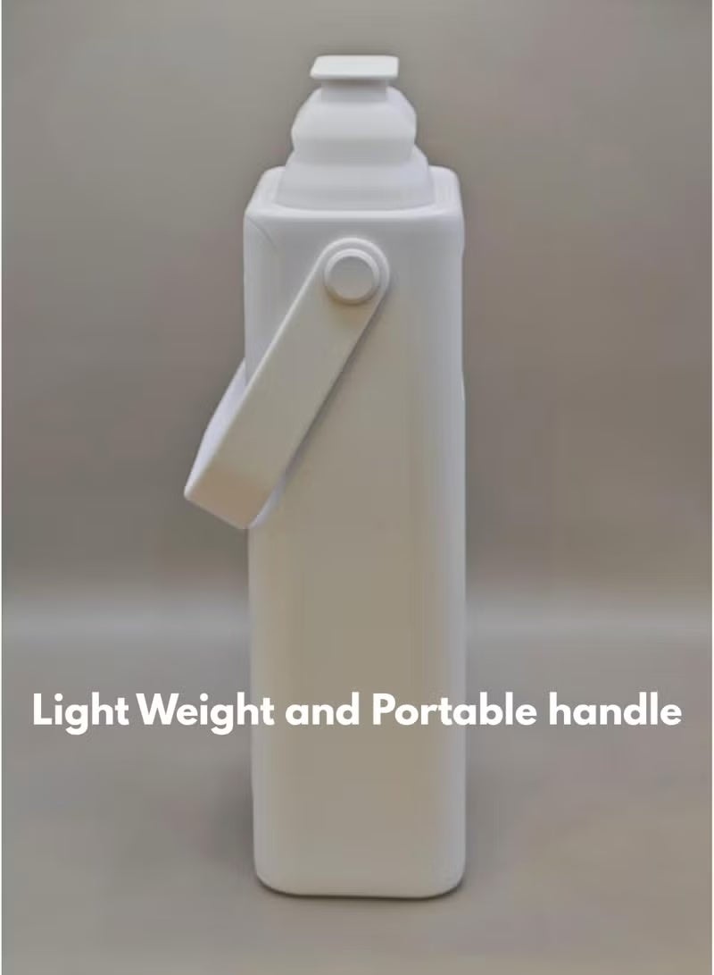 LEVINO 30000mAh Power Bank with Digital Display & 22.5W Fast Charging – Dual USB & Dual Type-C Ports, 4 Built-in Cables (USB, Lightning, Type-C, Mini USB), LED Light, Portable Charger for Camping & Multi-Device Use | White - Image 5