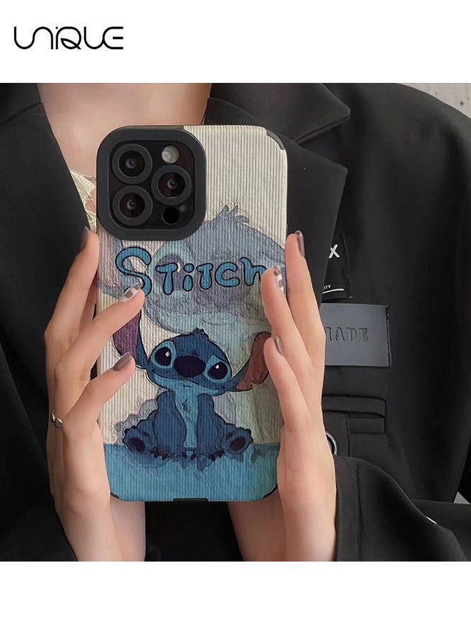 Compatible with iPhone 14 Pro Max Cases, Stitchboy Cases, Cartoon Character Cases - Stylish and Cute Phone Cases - TPU Drop Protection
