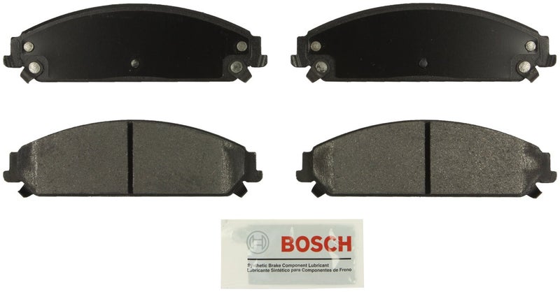 BOSCH BE1058 Blue Ceramic Disc Brake Pad Set Compatible With Select Chrysler 200 300 Dodge Caliber Challenger Charger Magnum FRONT