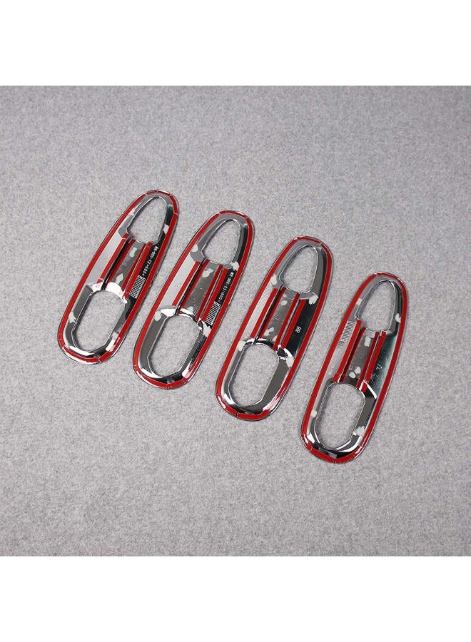 Eynpire 7050 Chrome Plated Exterior Door Handle Bowl Cover Trim Compatible with 2021-2023 Toyota Sienna - Image 3