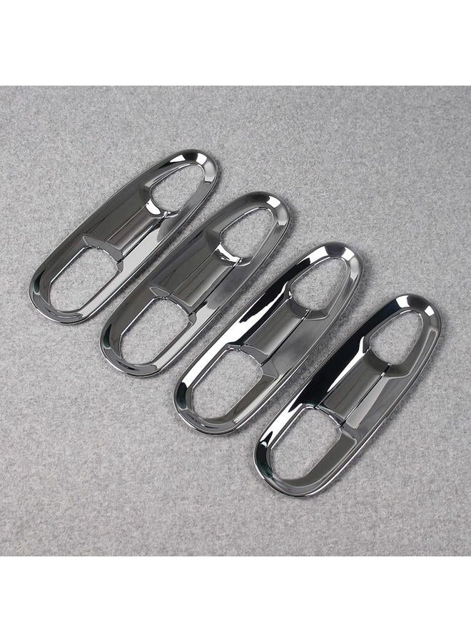 Eynpire 7050 Chrome Plated Exterior Door Handle Bowl Cover Trim Compatible with 2021-2023 Toyota Sienna - Image 2