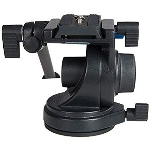 Benro Aluminum 3 Series Twist-Lock Video Monopod Kit w/ 3-Foot Articulating Base and S2 Video Head (A38TDS2), Black - Image 4