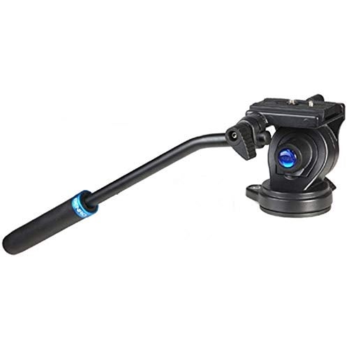 Benro Aluminum 3 Series Twist-Lock Video Monopod Kit w/ 3-Foot Articulating Base and S2 Video Head (A38TDS2), Black - Image 2