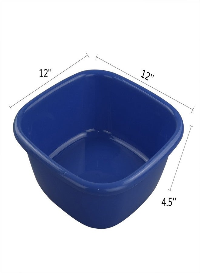 Doryh Square Small Wash Basins, 8-Quart, Set of 3 - Image 2
