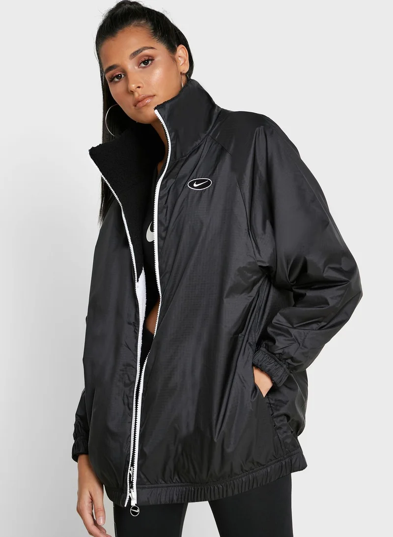 Nike Swoosh Reversible Sherpa Jacket