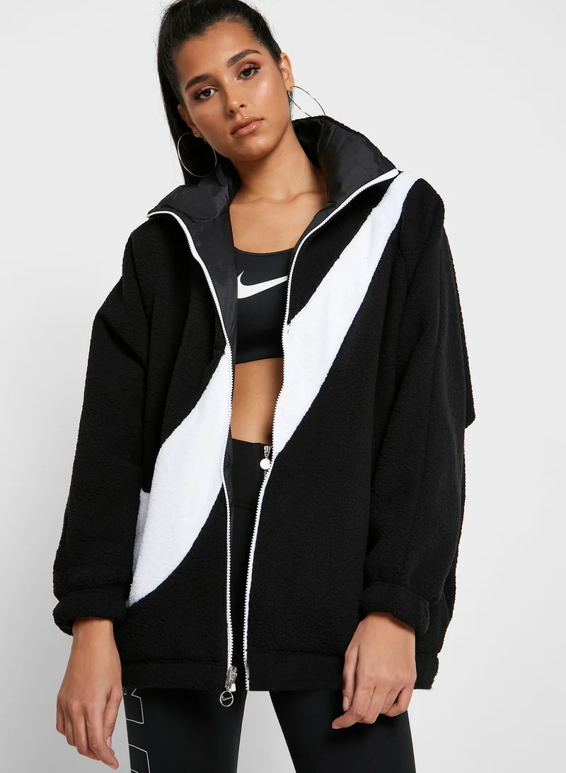 Nike Swoosh Reversible Sherpa Jacket