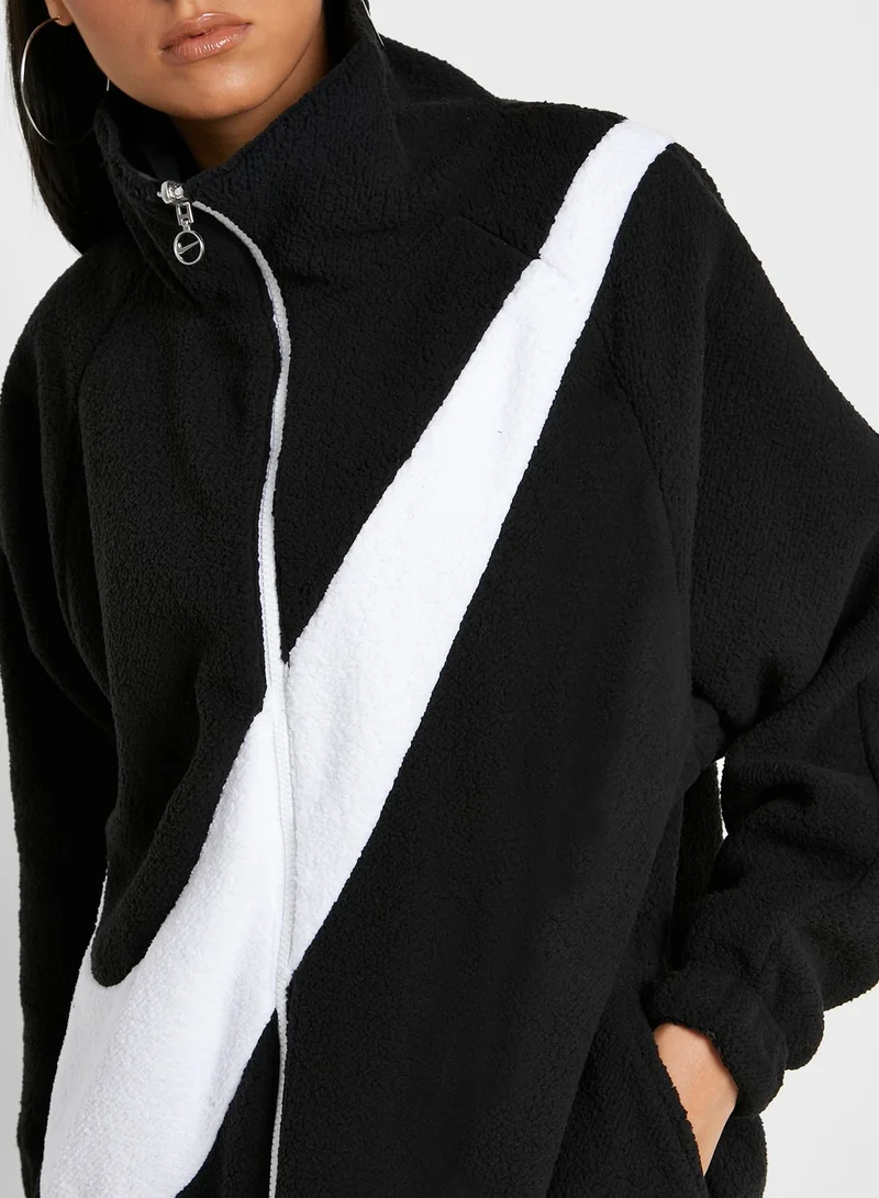 Nike Swoosh Reversible Sherpa Jacket