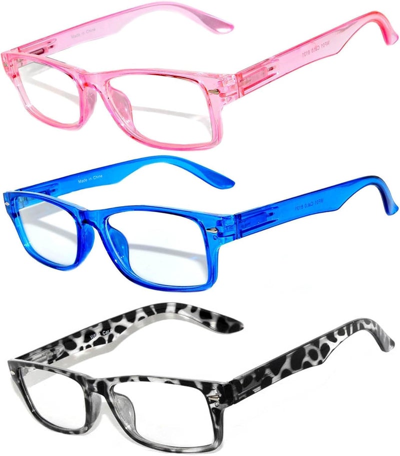 OWL Retro Fashion Style Narrow Rectangular Frame Clear Lens Eyeglasses - Image 1