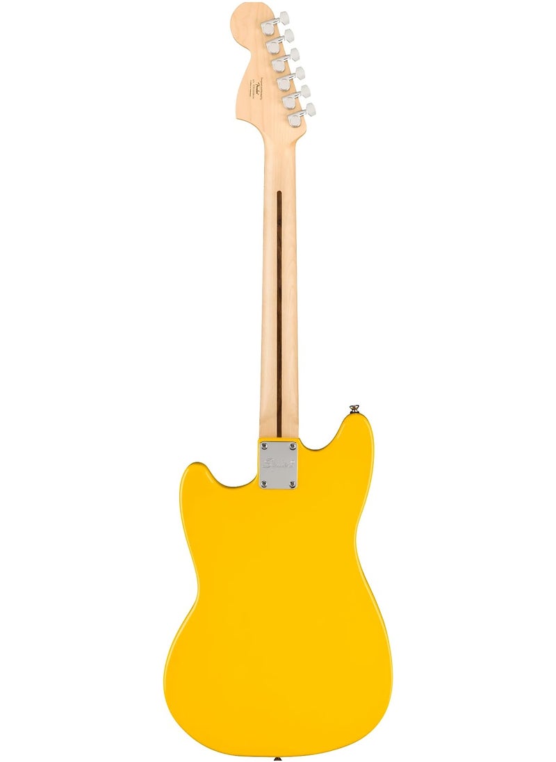FENDER - Fender 0373651574 Fender FSR Squier Sonic Mustang Electric Guitar in Graffiti Yellow - Image 1