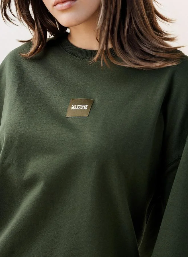 Lee Cooper  Lee Cooper Regular Fit Sweatshirt for Women | Best Price UAE