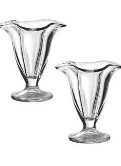 Ice Cream Pole Set 6 Pieces, Glass,