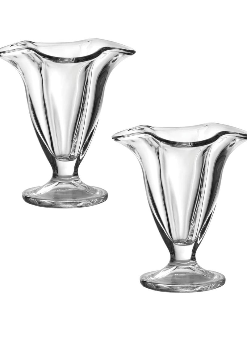 Generic - Ice Cream Pole Set 6 Pieces, Glass, - Image 1
