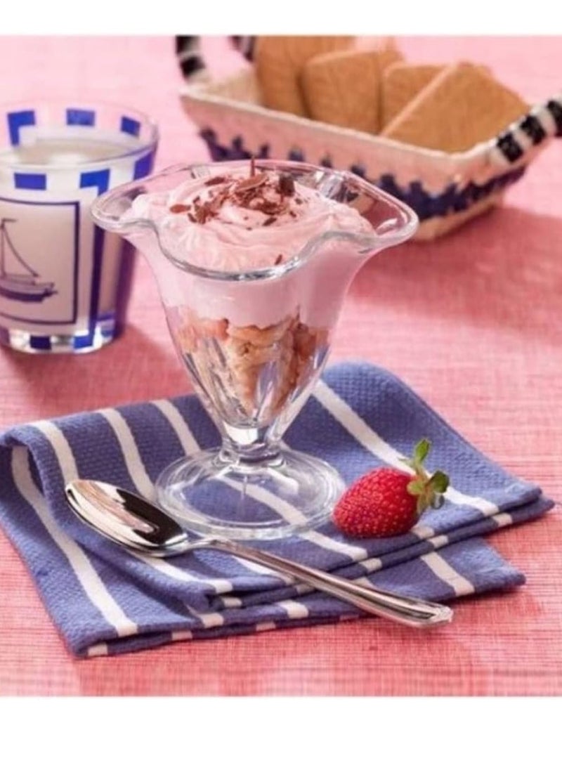Generic - Ice Cream Pole Set 6 Pieces, Glass, - Image 1