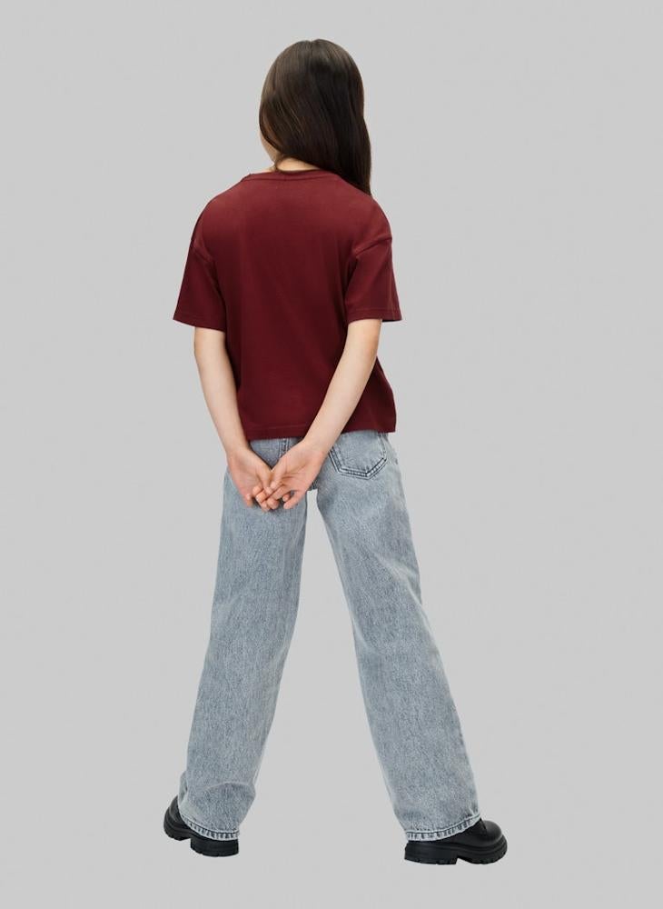 Calvin Klein Jeans Kids Graphic Crew Neck T-Shirt - Image 2