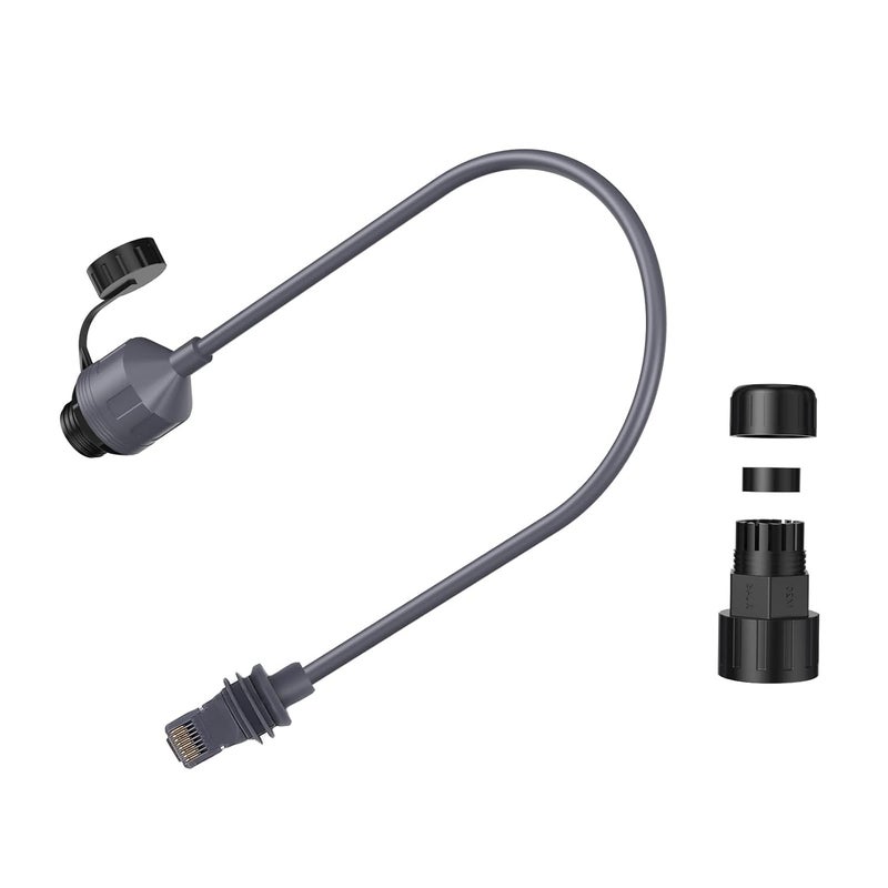 Rectangular Satellite Ethernet Adapter SPX Plug to RJ45 Female Connector Accessory - Image 3