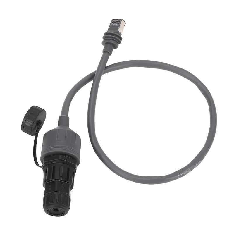 Rectangular Satellite Ethernet Adapter SPX Plug to RJ45 Female Connector Accessory - Image 1