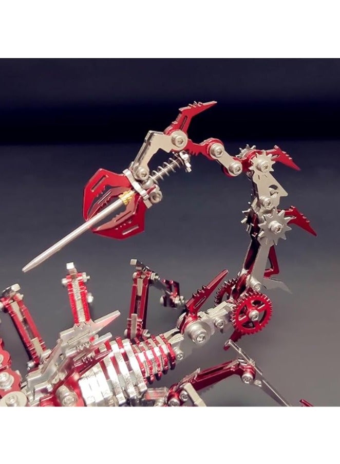 general Demon Scorpion - 3D Metal Puzzle for Adults, Metal Puzzle Kit for Adults, Toys for Adults and Teens Gifts, Educational Toys for Kids - Image 4