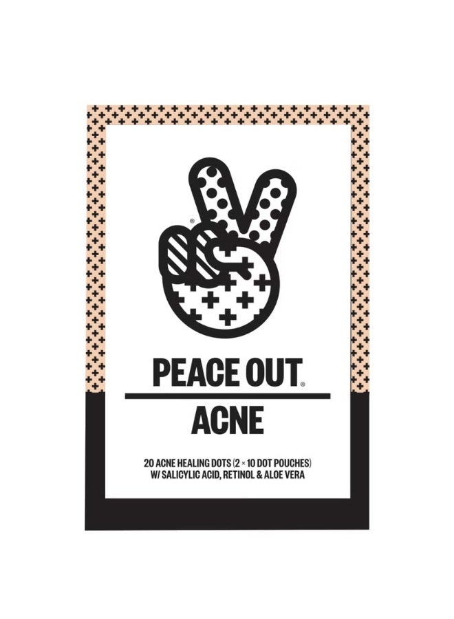 Peace Out Acne Dots (20 Dots) - Image 1