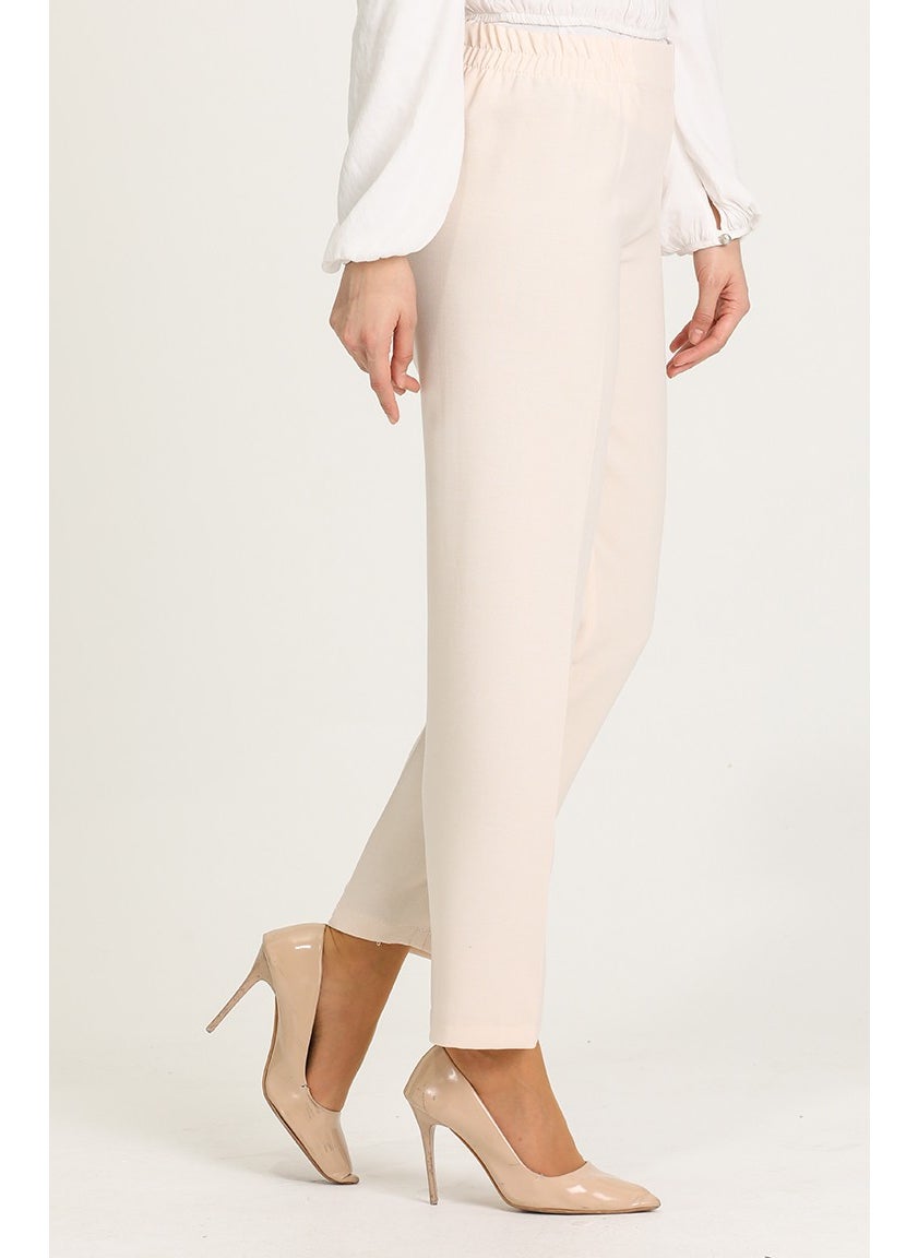 Elastic Waist Trousers 1983D-02 Cream - pzsku/ZA57C9A982C958373B741Z/45/_/1738801388/976a87fd-ecbc-495e-8204-312d6d721de0