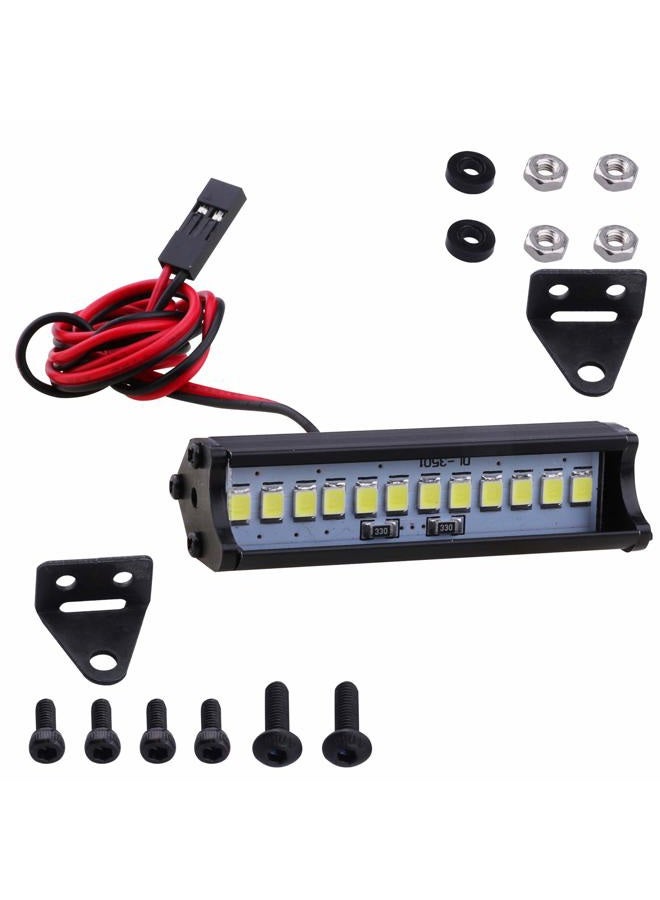 Hobbypark RC Crawler LED Light Bar Kit Roof Spotlight Dome Light Simulation for Traxxas TRX-4 Trx4 Axial SCX10 90046 RC4WD D90 KM2 - Image 3