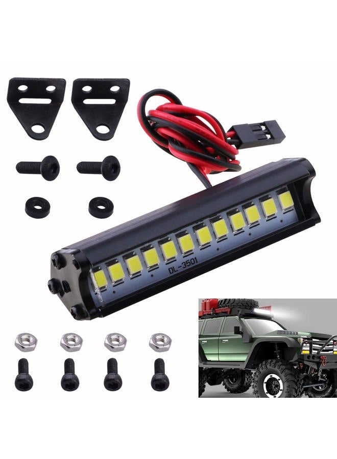 Hobbypark RC Crawler LED Light Bar Kit Roof Spotlight Dome Light Simulation for Traxxas TRX-4 Trx4 Axial SCX10 90046 RC4WD D90 KM2 - Image 1