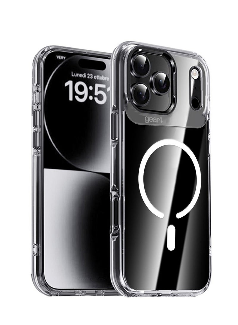 Gear4 Apple iPhone 17 Pro 5G 2025 Gear4 Premium Protection Series Crystal Palace D3O Crystalex Drop Protection Completely Transparent Ultra Hybrid Case Cover (MCTPTN) - Clear - Image 1