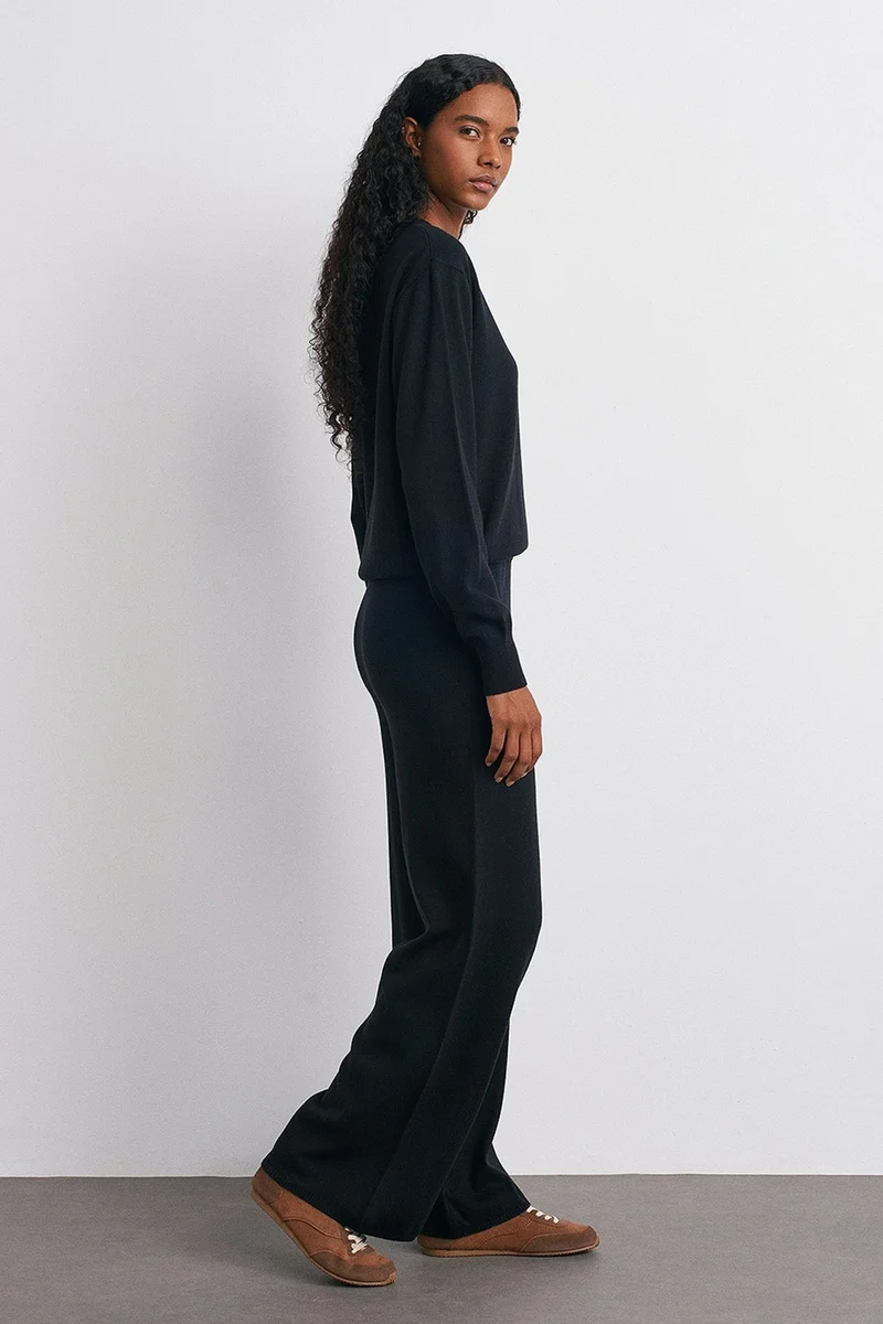 Dilvin Black DILVIN Women's Knit Sweater for Women | Best Price UAE