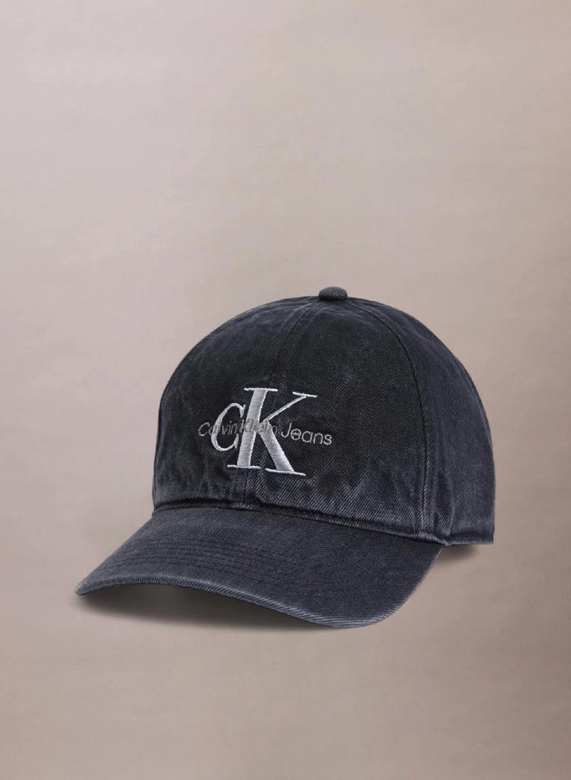 CALVIN KLEIN Denim Logo Cap - Image 1