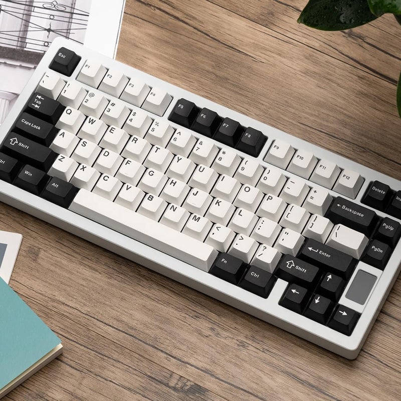 OOCTPK Chilkey ND75 Aluminum Keyboard 75 Percent Wireless Gaming Mechanical Keyboard with LCD Screen Quick Assembly BT24GUSBC Hot Swappable PerKey RGB Custom Key Board for Laptop Office PC - Image 2