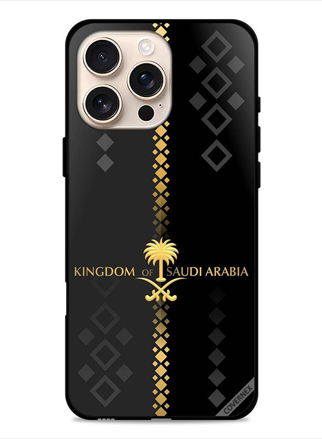 Covernex غطاء حماية آبل آيفون 16 برو ماكس بنمط المملكة العربية السعودية - Image 1
