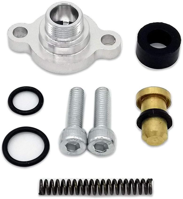 DEF 7.3 Fuel Pressure Regulator Valve Cap Spring Kit for Ford F250 F350 F450 F550 7.3L Powerstroke 1999 2000 2001 2002 2003 - Image 1