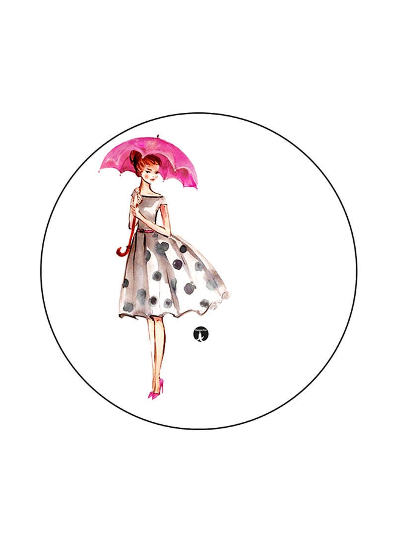 RKN Girl Printed Mouse Pad Multicolour