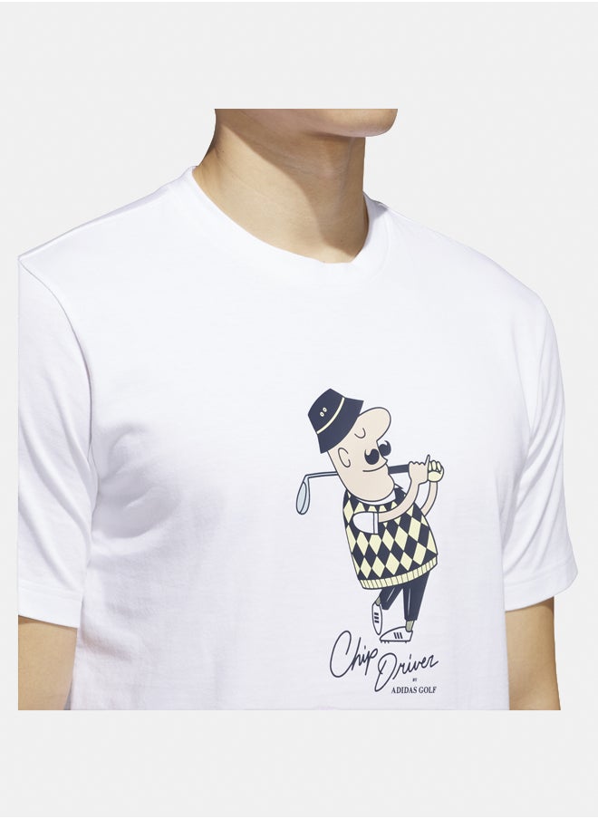 Adidas classic chip men's graphic t-shirt  - Image 3