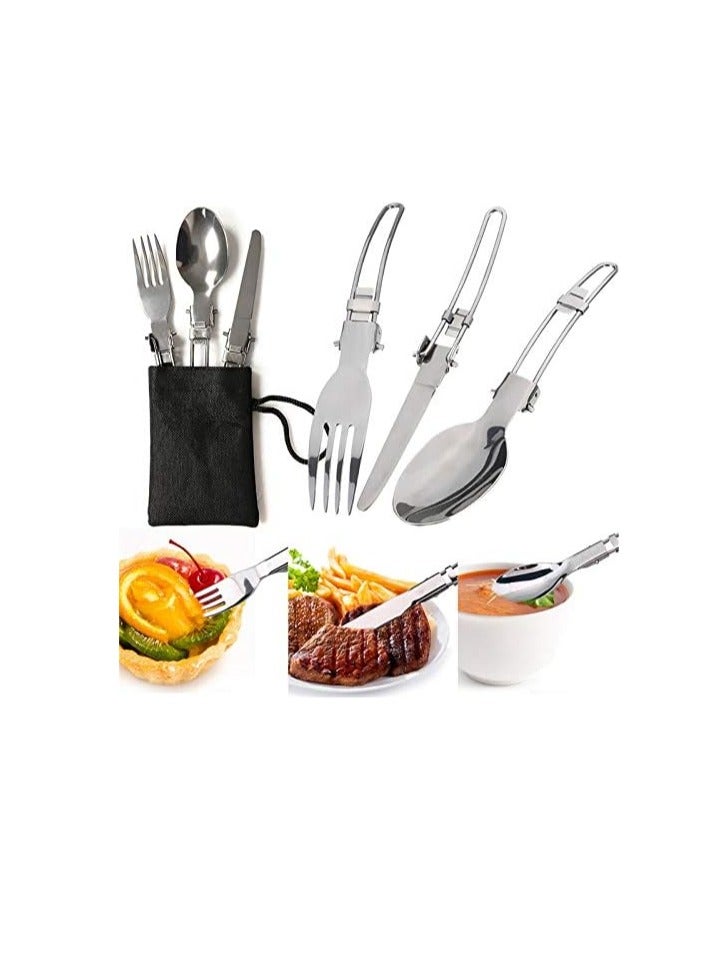 Camping Cookware Kit Parkarma Outdoor Hiking Cookware Kit for 1-2 People for Camping Outdoor Camping Tableware Set - Image 3