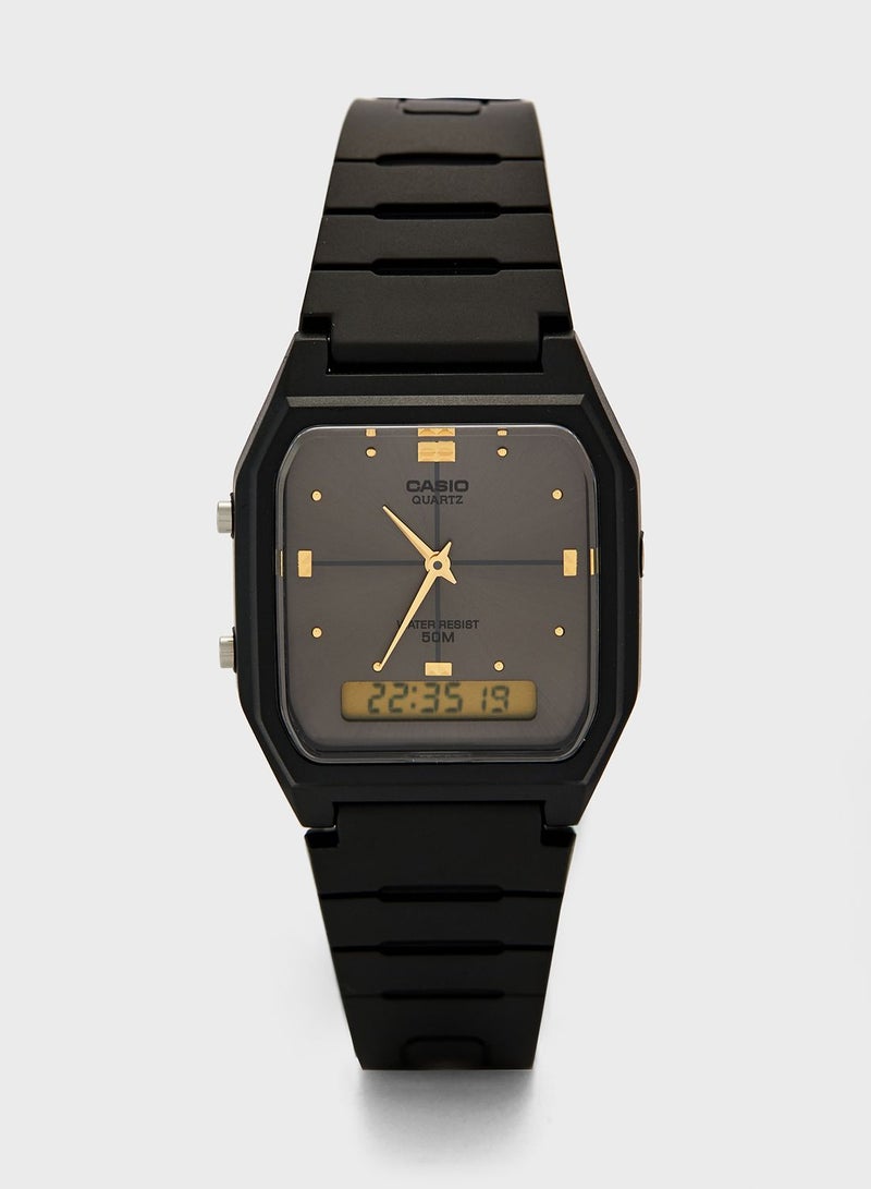CASIO Dual Time Analog Watch - Image 1