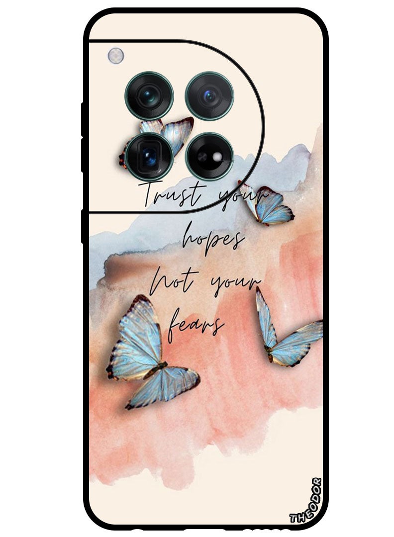 Theodor Protective Case Anti Scratch Shock Proof Bumper Cover For OnePlus 12 Trust hopes - Image 1