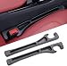 Dyale Car Seat Gap Filler 2 Pack No Drop Seat Guard for Cars SUVs Trucks Car Accessories Interior for Between Seat and Console Prevent Stop Cellphone Wallet Keys Coins and Card from DroppingBlack - Image 2