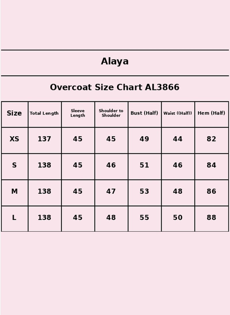 Alaya Women   Cotton Overcoat -AL3866 - Image 5