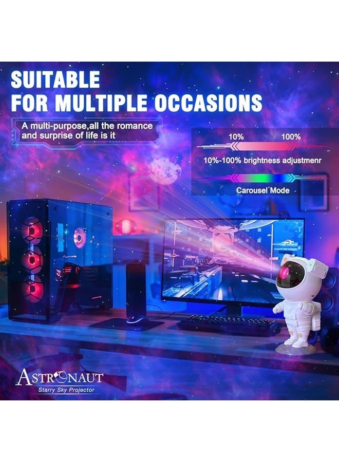 Astronaut Galaxy Projector Nebula Light – Bedroom Night Light with Remote Control & 360° Adjustable Angle – Perfect Gift for Kids & Adults – Multi-Color Lighting - Image 5